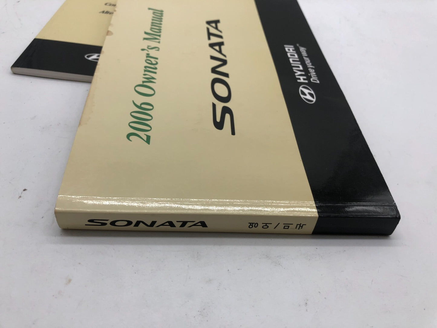 2006 Hyundai Sonata Owners Manual Set OEM A01B38009
