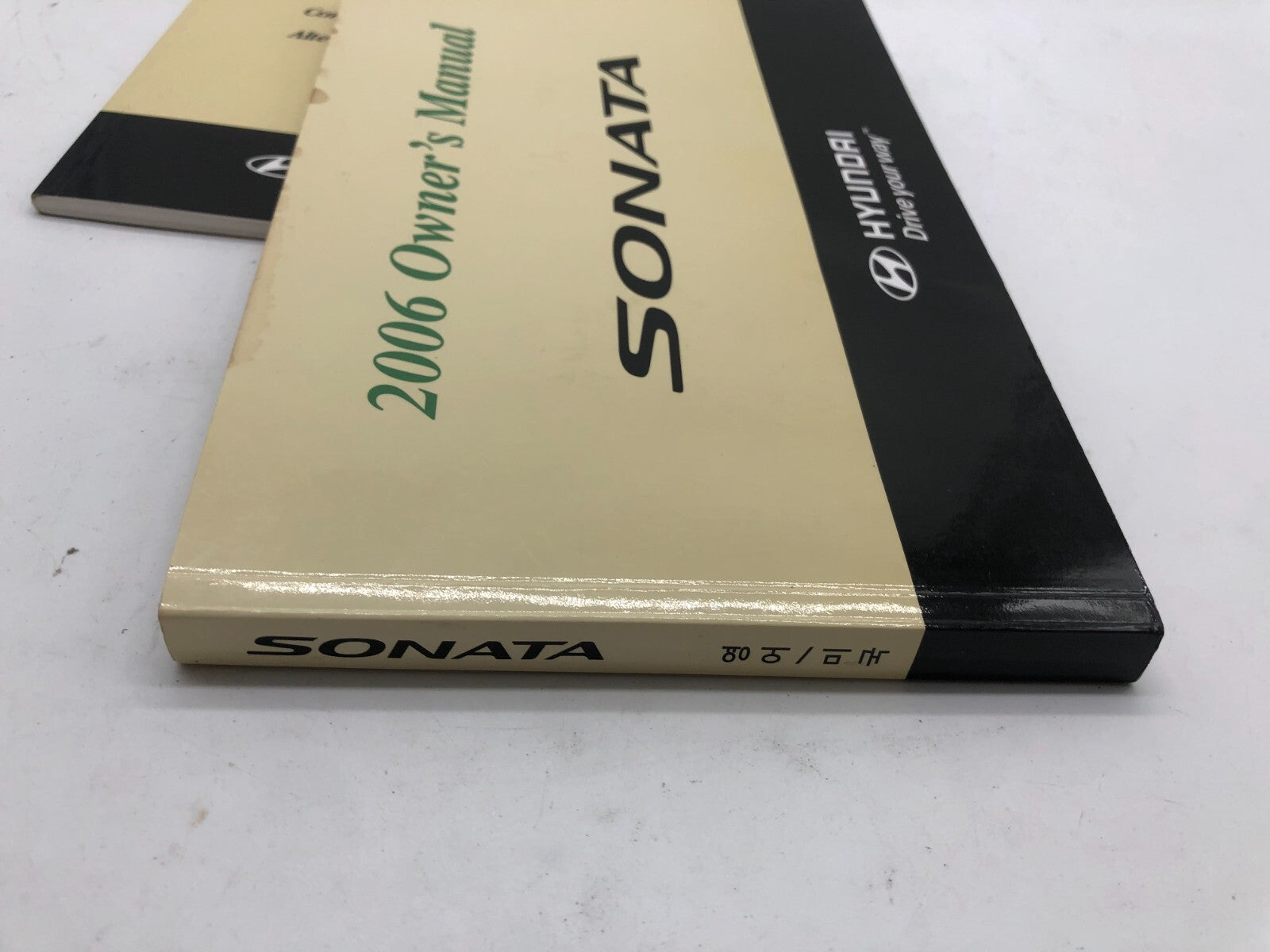 2006 Hyundai Sonata Owners Manual Set OEM A01B38009