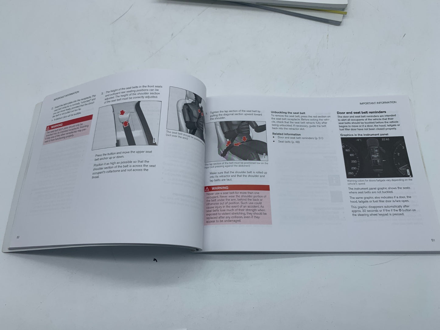2016 Volvo XC90 XC 90 Owners Manual Set OEM A02B50011