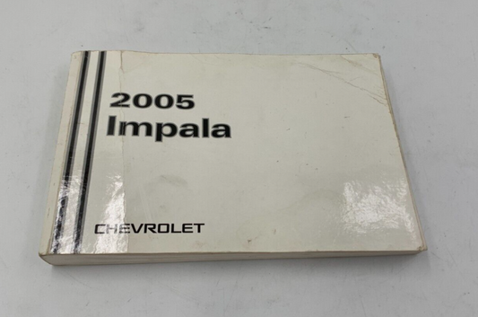 2005 Chevrolet Impala Owners Manual OEM