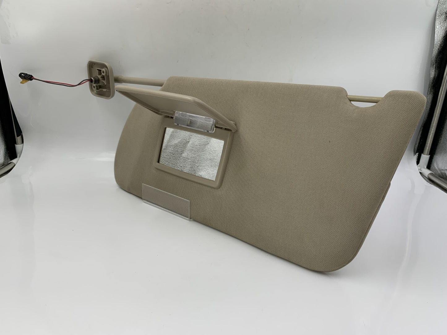 2009-2012 Ford Flex Driver Sun Visor Beige Illuminated OEM D01B54081