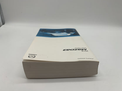 2018 Mazda 3 Owners Manual Set with Case OEM A02B36012