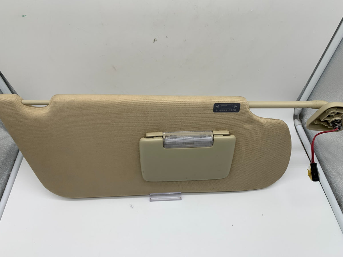 2013-2019 Ford Flex Passenger Sun Visor Shade Tan Illuminated OEM B01B13032