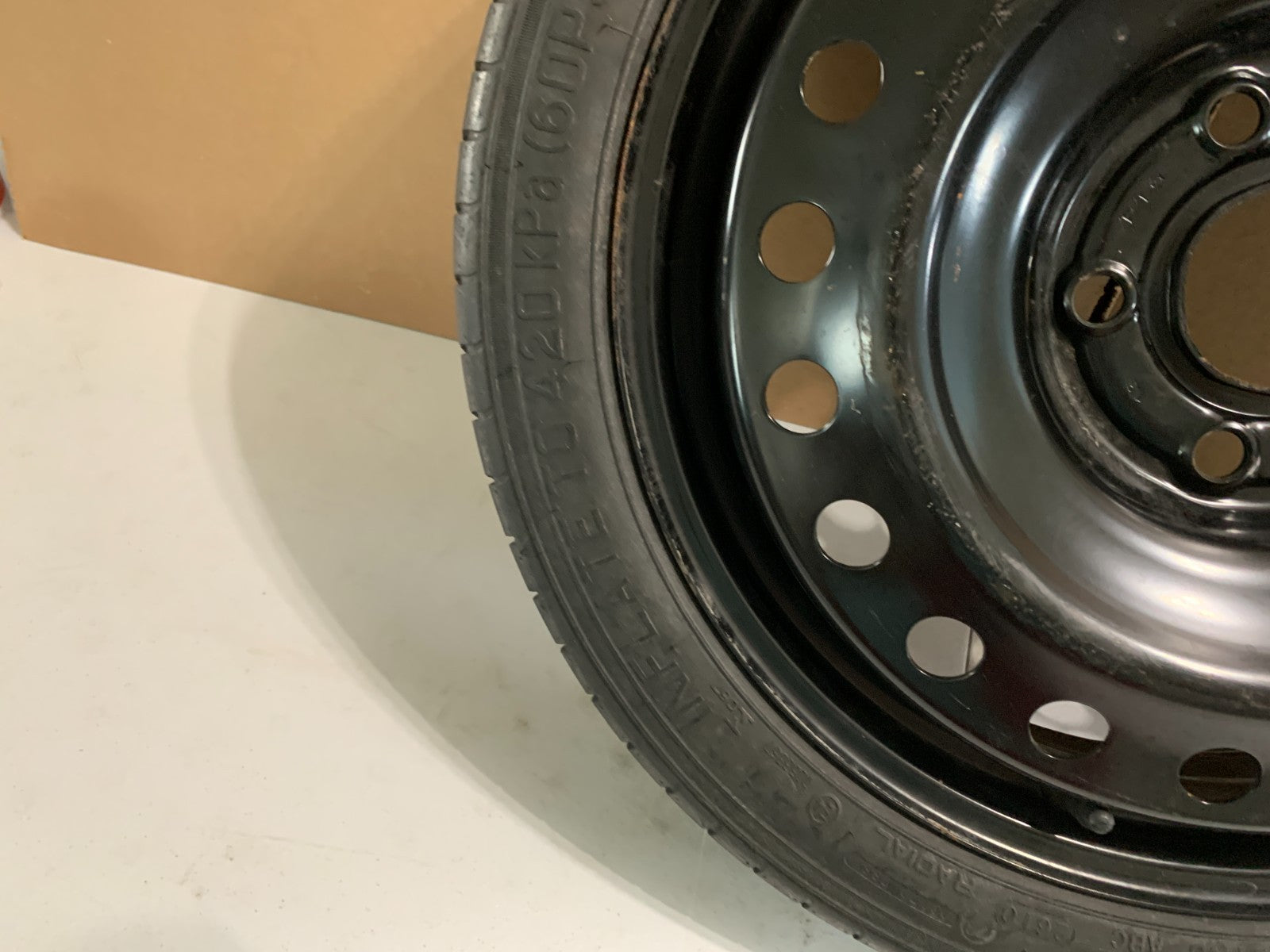 2010-2016 Buick Lacrosse 17" Spare Tire Compact Donut T125 70R17 OEM