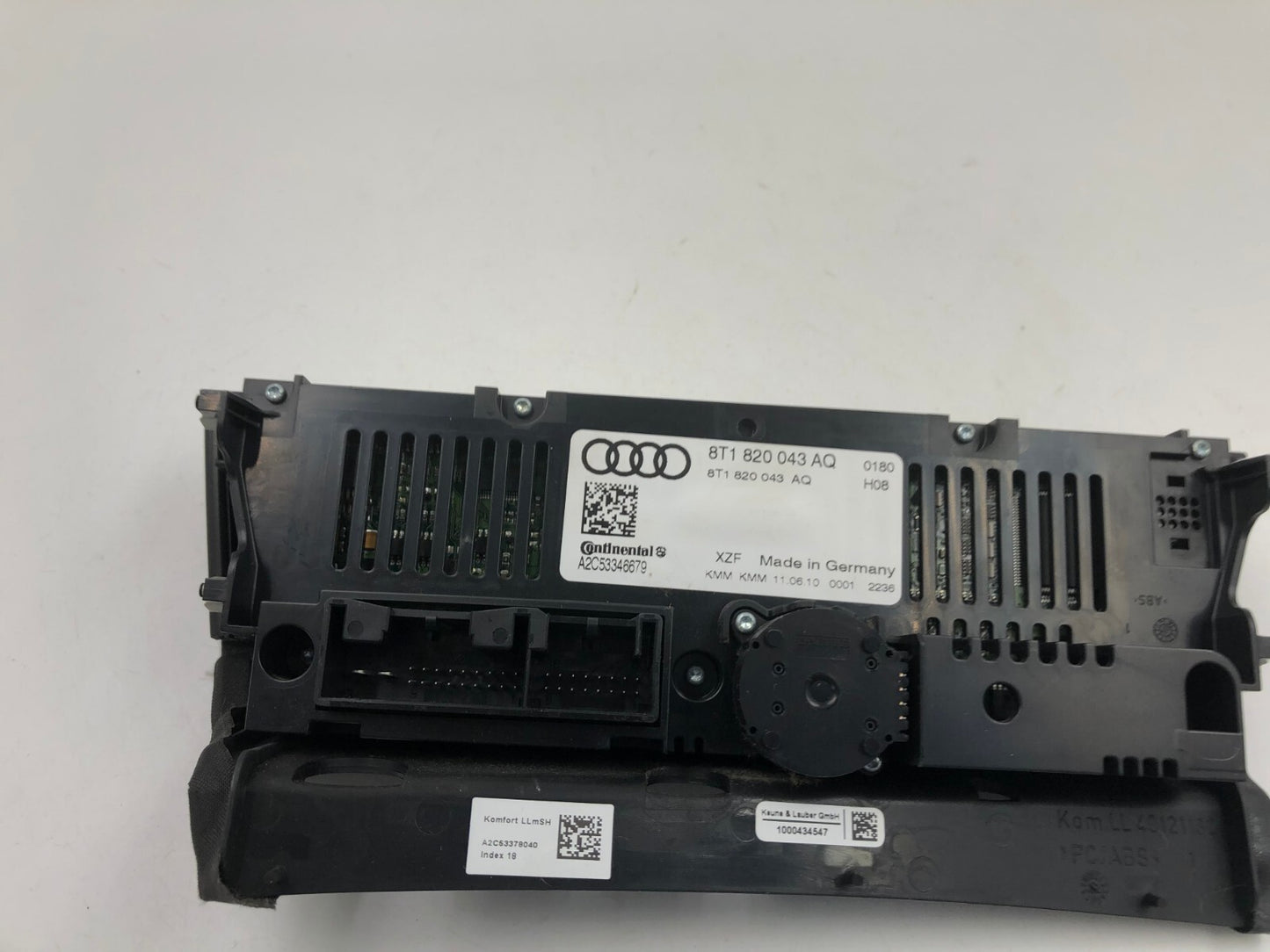 2010-2013 Audi A5 AC Heater Climate Control Unit OEM D03B16005
