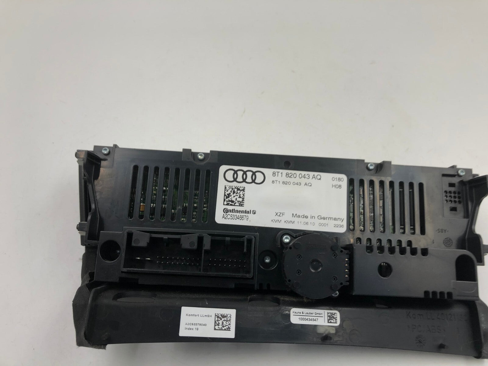 2010-2013 Audi A5 AC Heater Climate Control Unit OEM D03B16005