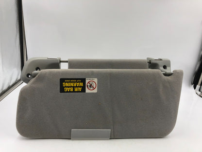 2005-2006 Lincoln Navigator Passenger Sun Visor Gray Illuminated OEM D03B30048