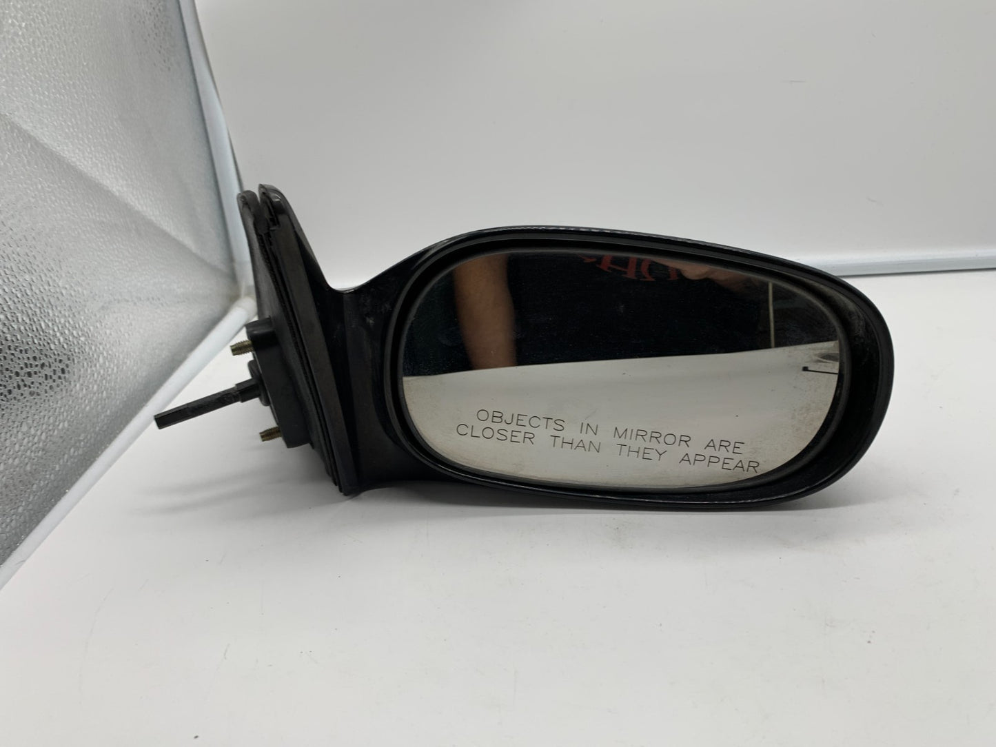 1998-2002 Toyota Corolla Passenger Side View Manual Door Mirror Black C01B47004