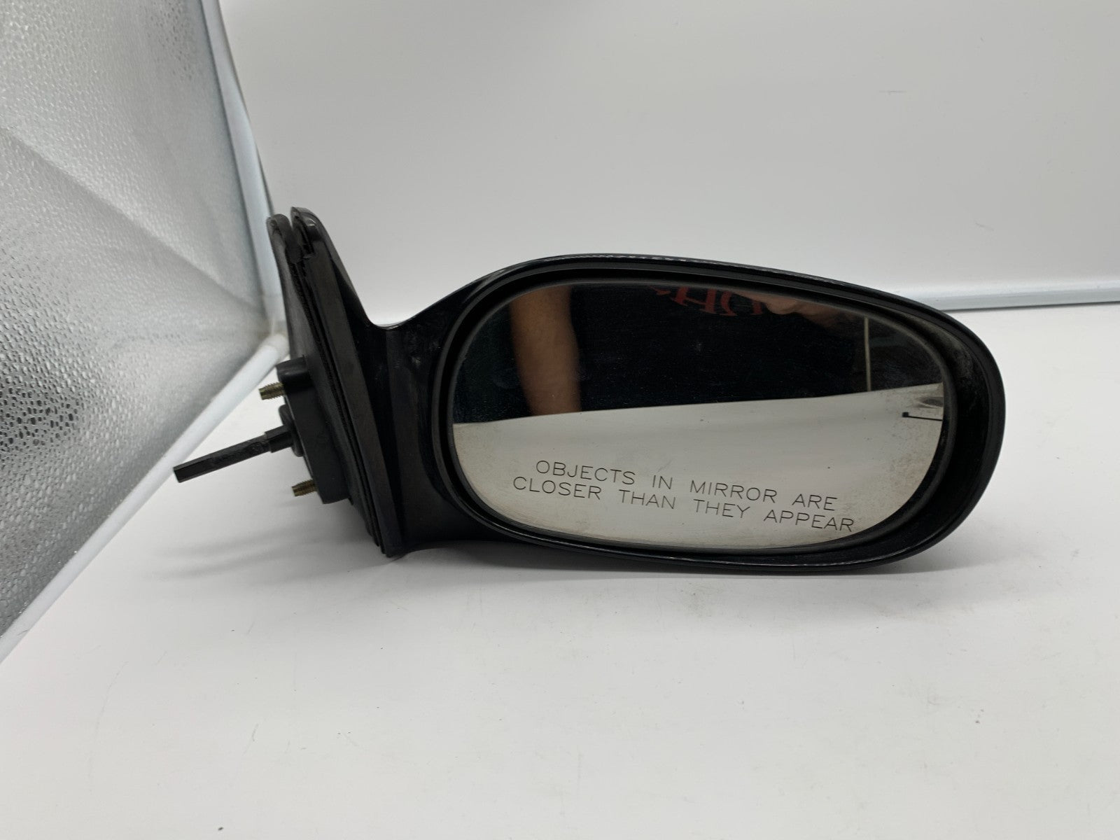 1998-2002 Toyota Corolla Passenger Side View Manual Door Mirror Black C01B47004