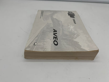2010 Chevrolet Aveo Owners Manual OEM R01B12021