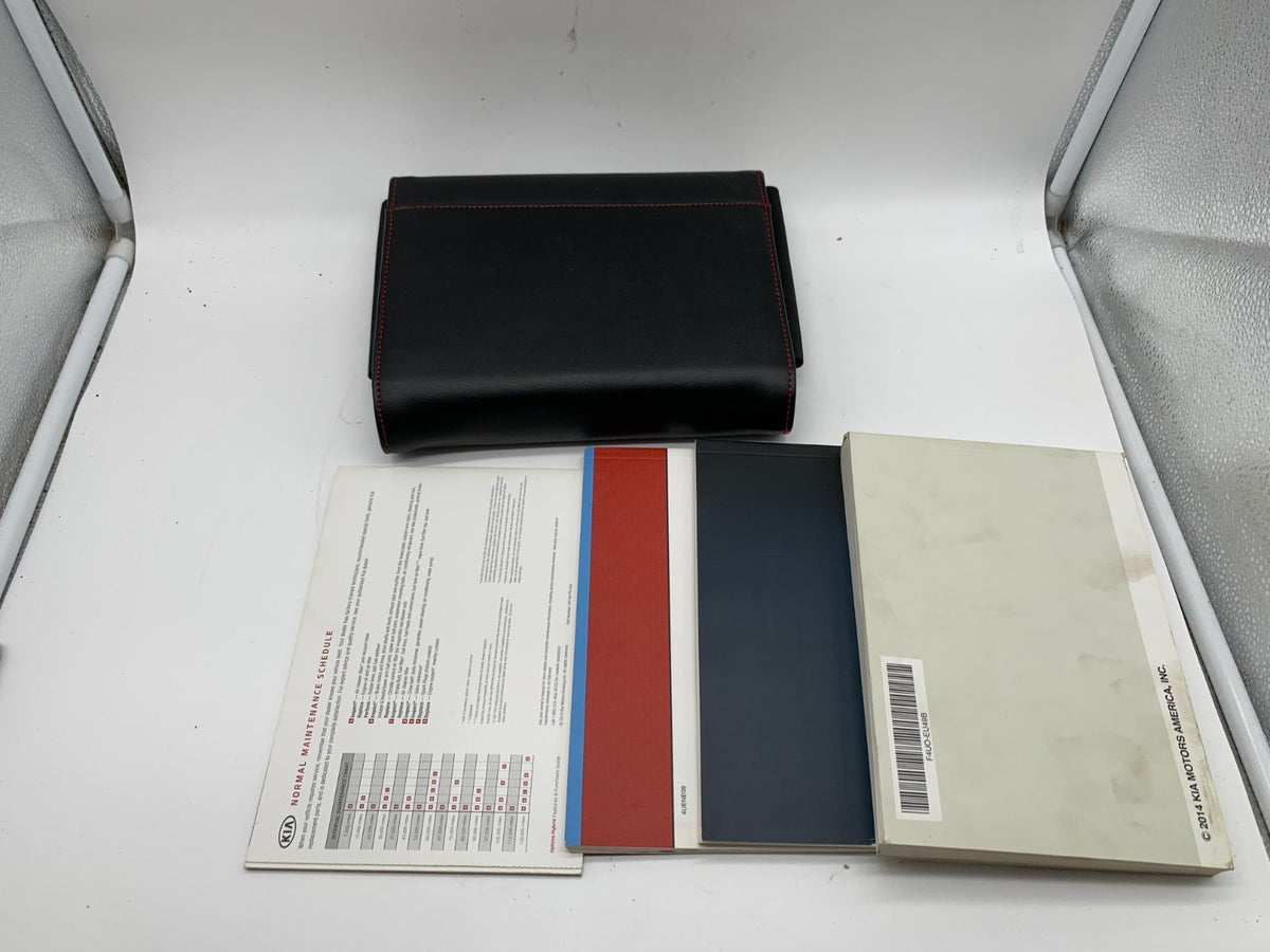 2015 Kia Optima Hybrid Owners Manual Set with Case OEM R01B25019