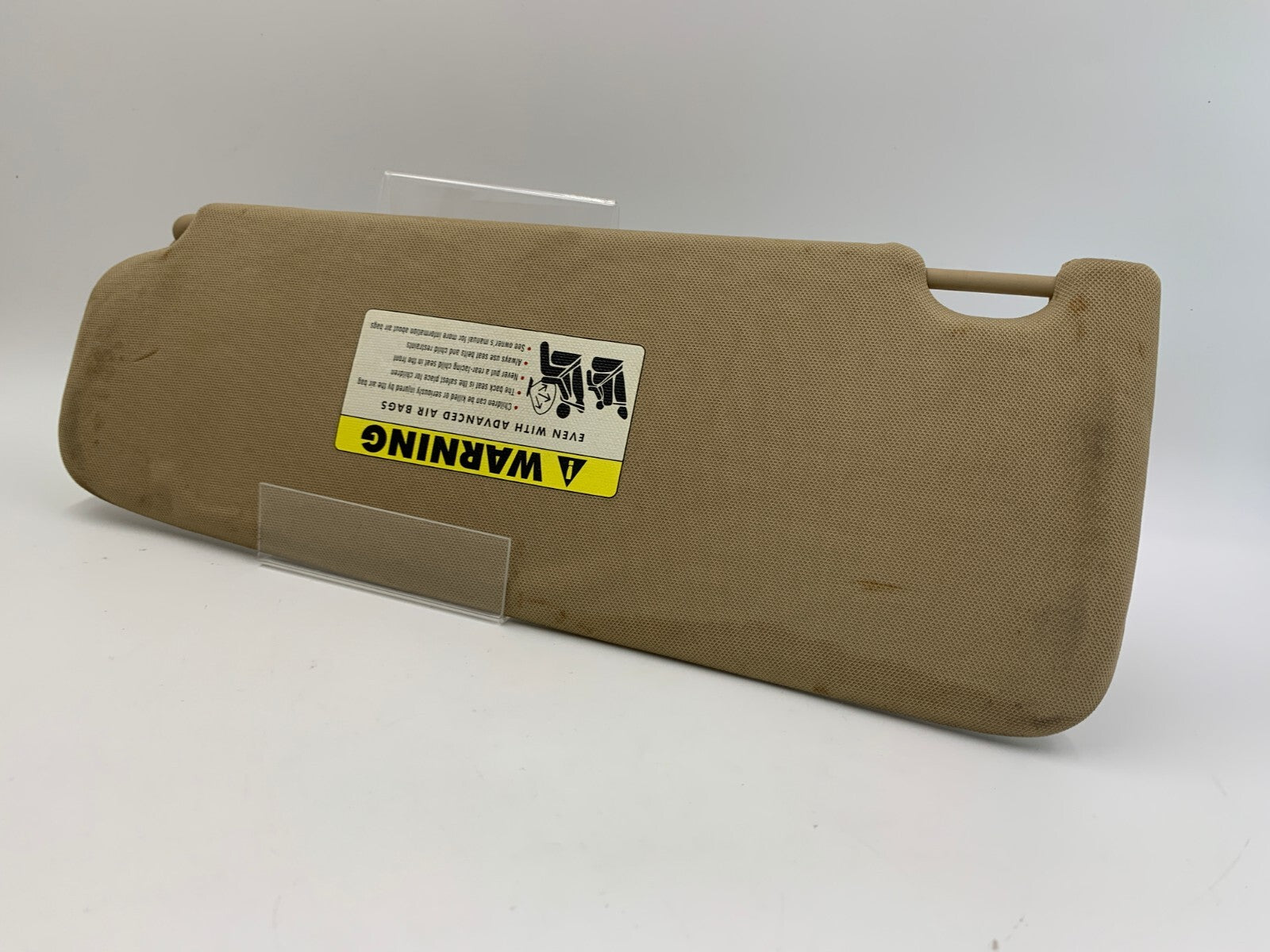 2009-2015 BMW 750i Passenger Sun Visor Tan OEM A01B22006