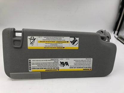 2017-2021 Chevrolet Trax Driver Sun Visor Gray OEM B02B05050