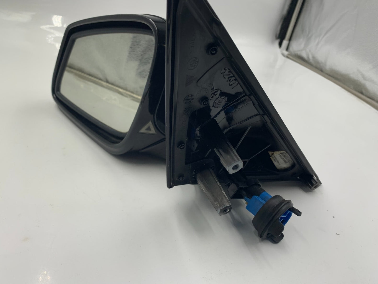 2010-2012 BMW 5 Series Driver Side Power Door Mirror Black Camera OEM C01B50023