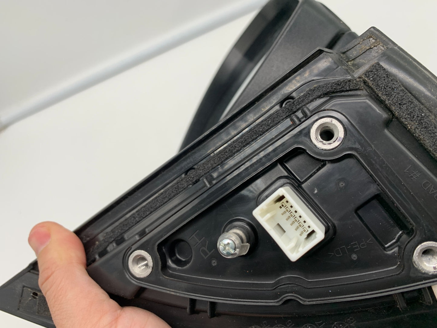 2016-2018 Hyundai Tucson Passenger Side View Power Door Mirror Blue OEM