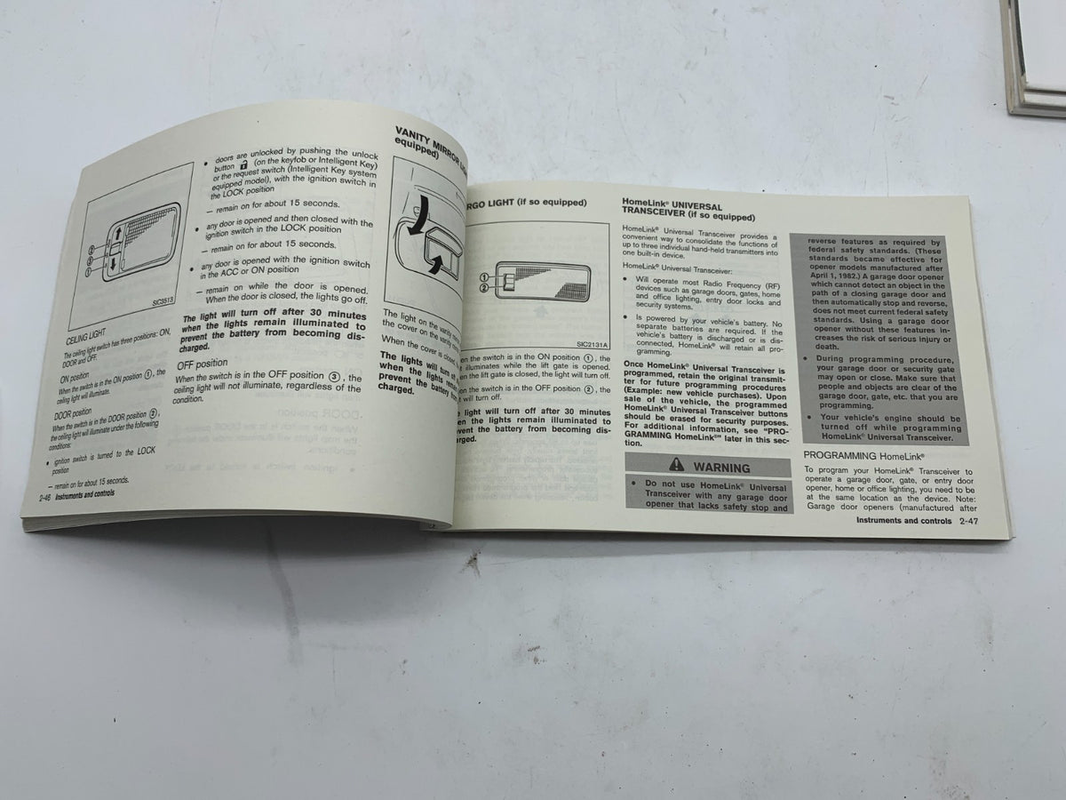 2010 Nissan Rogue Owners Manual Set OEM R01B25022