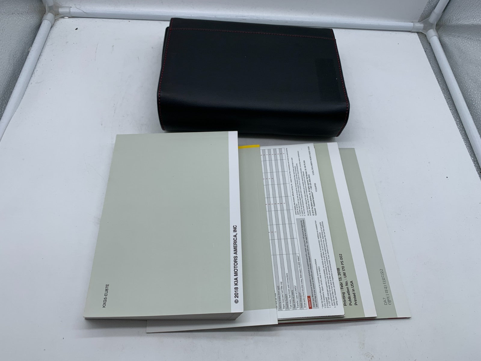2019 Kia Sorento Owners Manual Set with Case OEM A04B01005