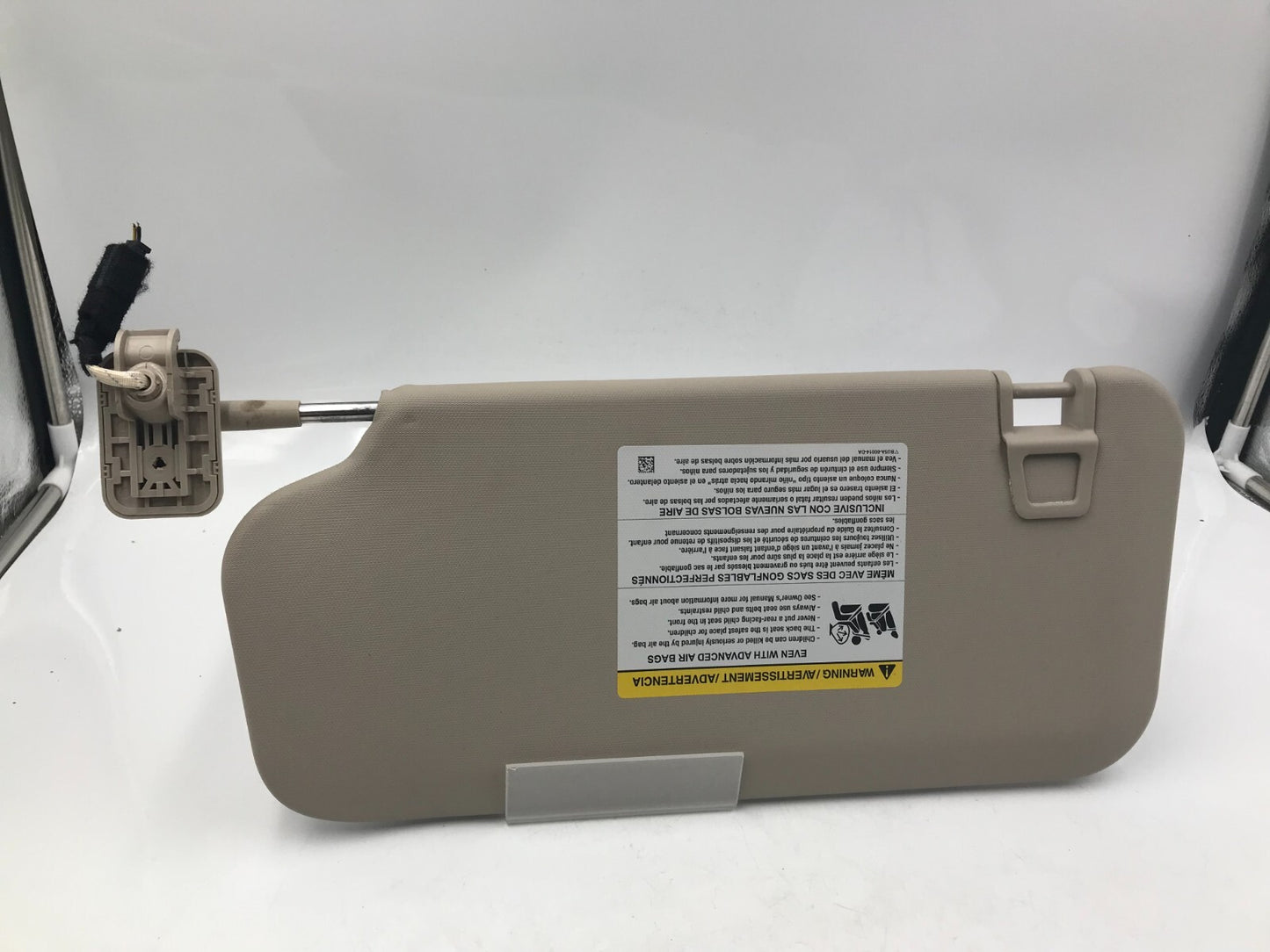 2020 Ford Escape Passenger Sun Visor Tan Illumination OEM D02B51048