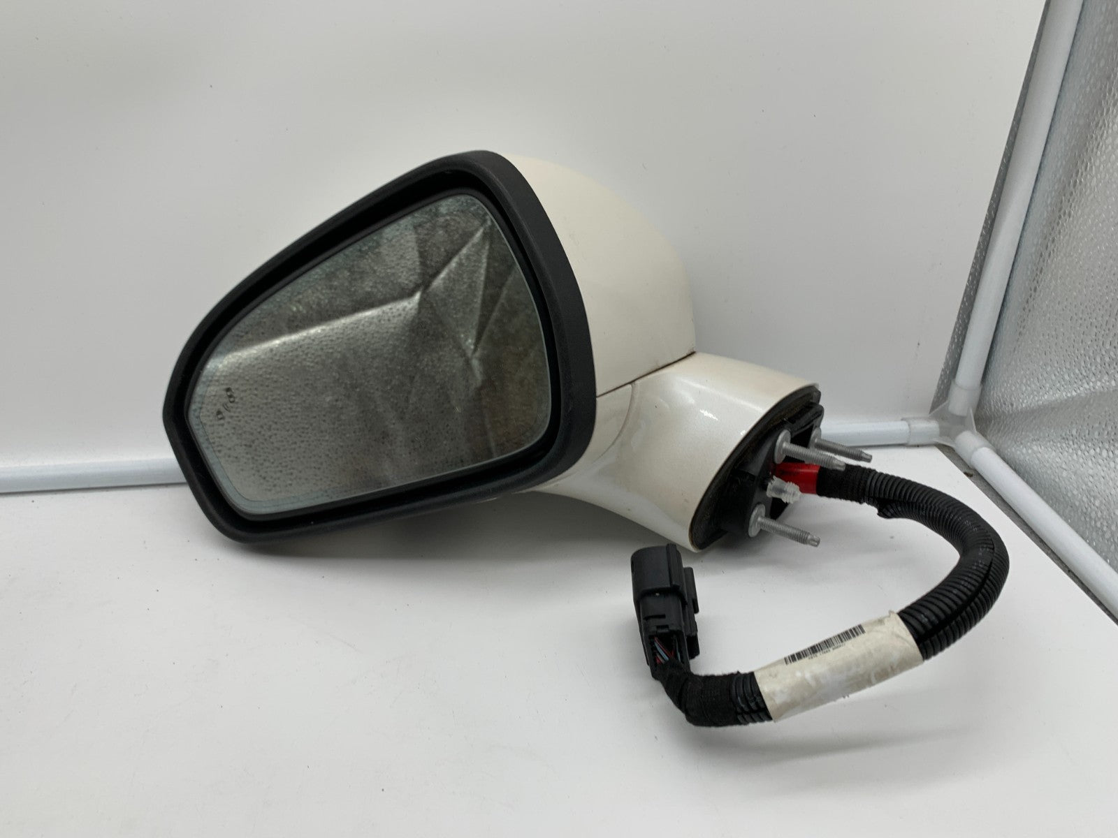 2019-2020 Ford Fusion Driver Side View Power Door Mirror White BSA OEM C01B55071