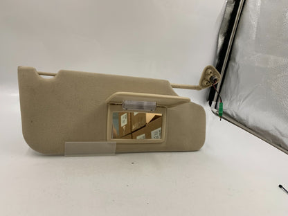 2008-2009 Ford Taurus Passenger Sun Visor Tan Illuminated OEM B03B18025