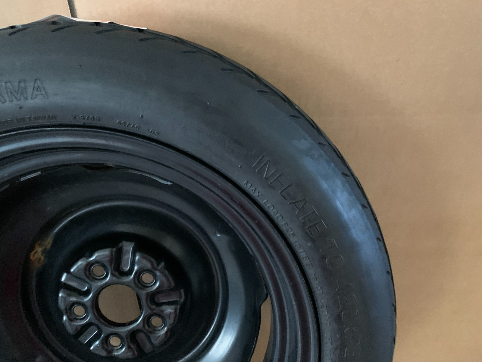 2010-2015 Toyota Prius 16" Spare Tire Compact Donut T135/80D16