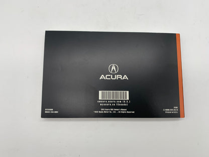 2013 Acura RDX Owners Manual Set with Case OEM