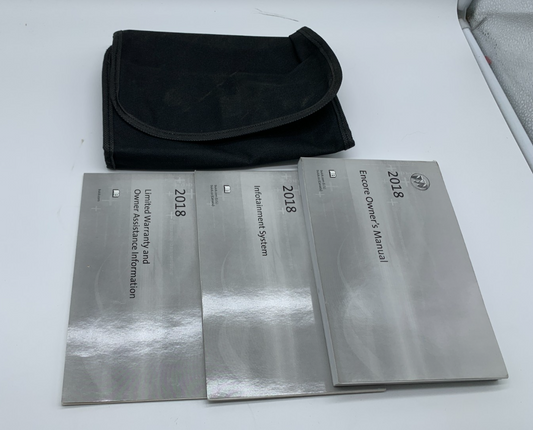 2018 Buick Encore Owners Manual with Case OEM C04B59020