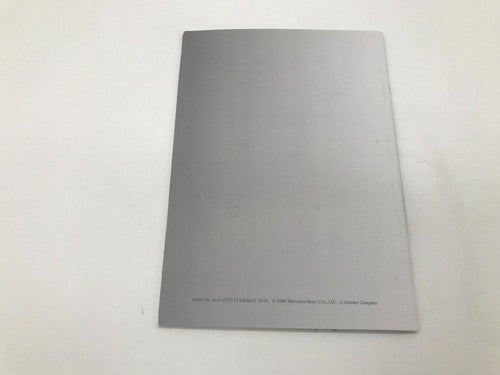 2010 Mercedes-Benz C-Class C Class Owners Manual with Case OEM R01B07004