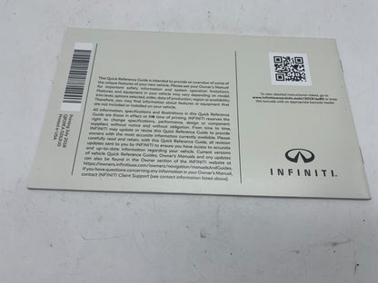 2019 Infiniti QX80 QX 80 Owners Manual Set with Case OEM