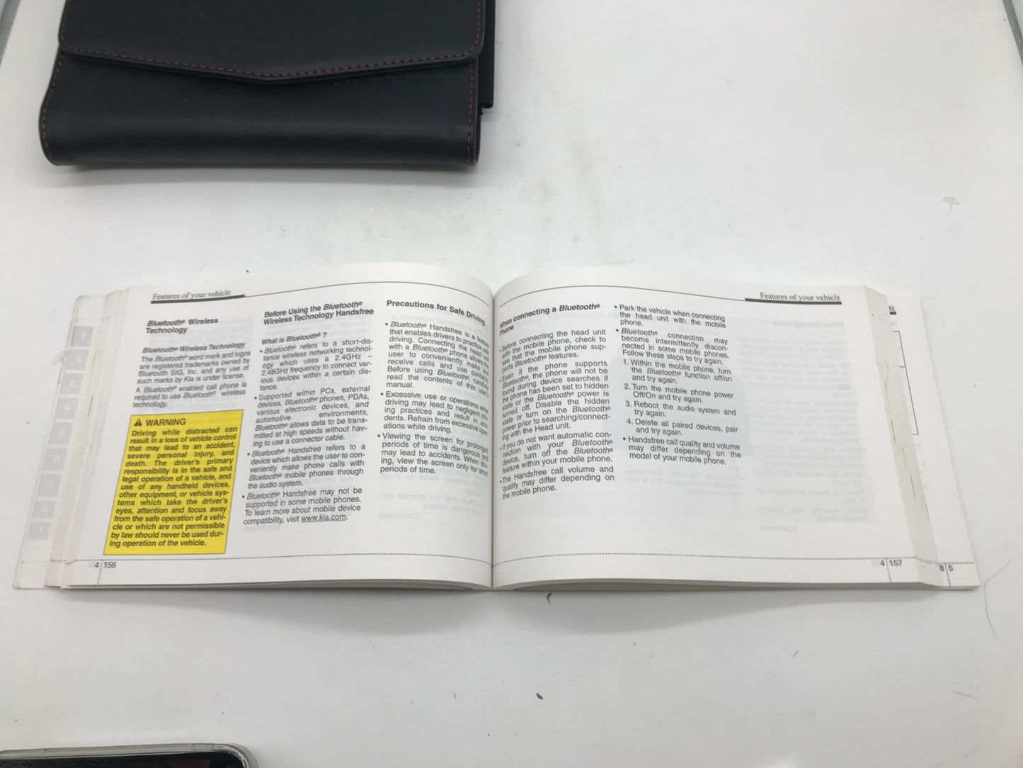 2014 Kia Optima Sedan Owners Manual Set with Case OEM C02B08058