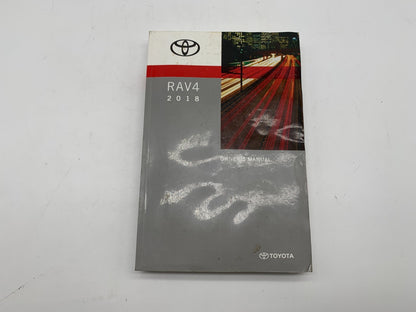 2018 Toyota RAV4 RAV 4 Owners Manual Set OEM B03B28032
