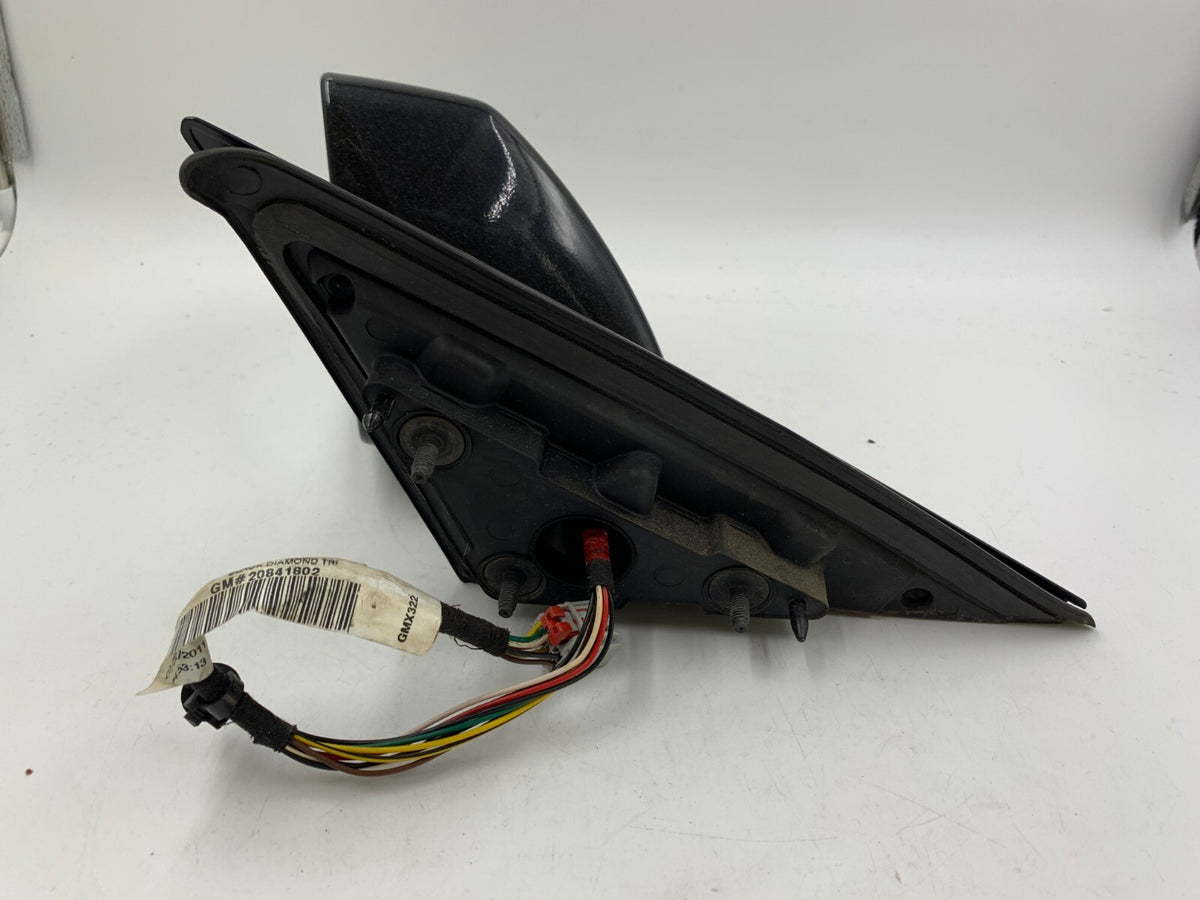 2008-2014 Cadillac CTS Driver Side View Power Door Mirror Black OEM D03B42001