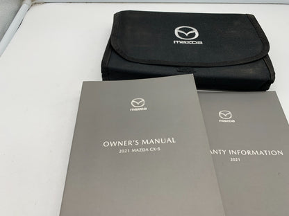 2021 Mazda CX-5 CX5 CX 5 Owners Manual with Case OEM