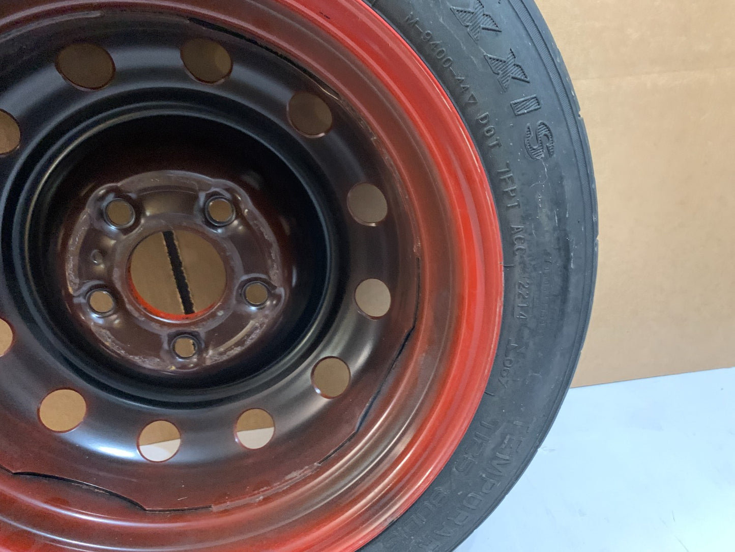 2013-2020 Hyundai Elantra 15" Spare Tire with Jack Kit Compact Donut T125/80D15