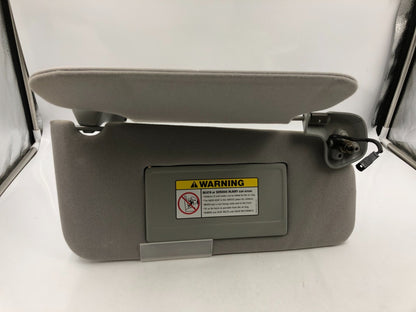 2005-2006 Lincoln Navigator Passenger Sun Visor Gray Illuminated OEM D03B30048