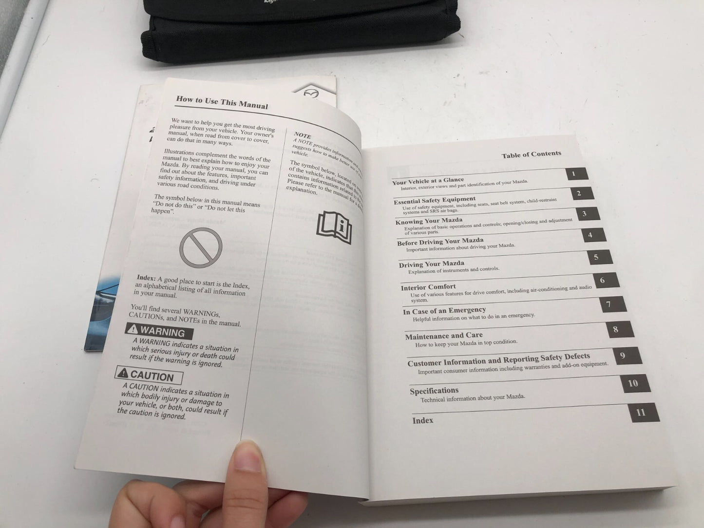 2014 Mazda CX-9 CX9 Owners Manual Set with Case OEM D02B66010