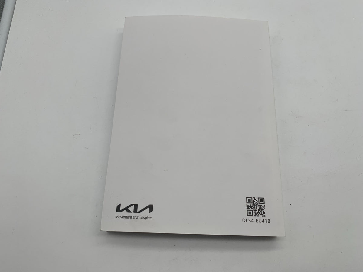 2024 Kia Forte Owners Manual Set OEM R01B22022
