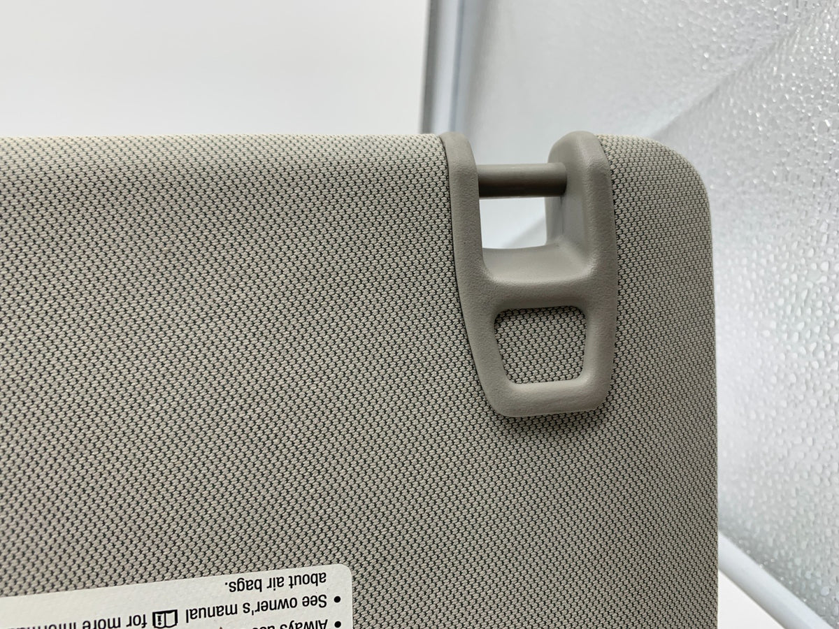 2013-2021 Buick Encore Passenger Sun Visor Gray Illuminated OEM A02B30006