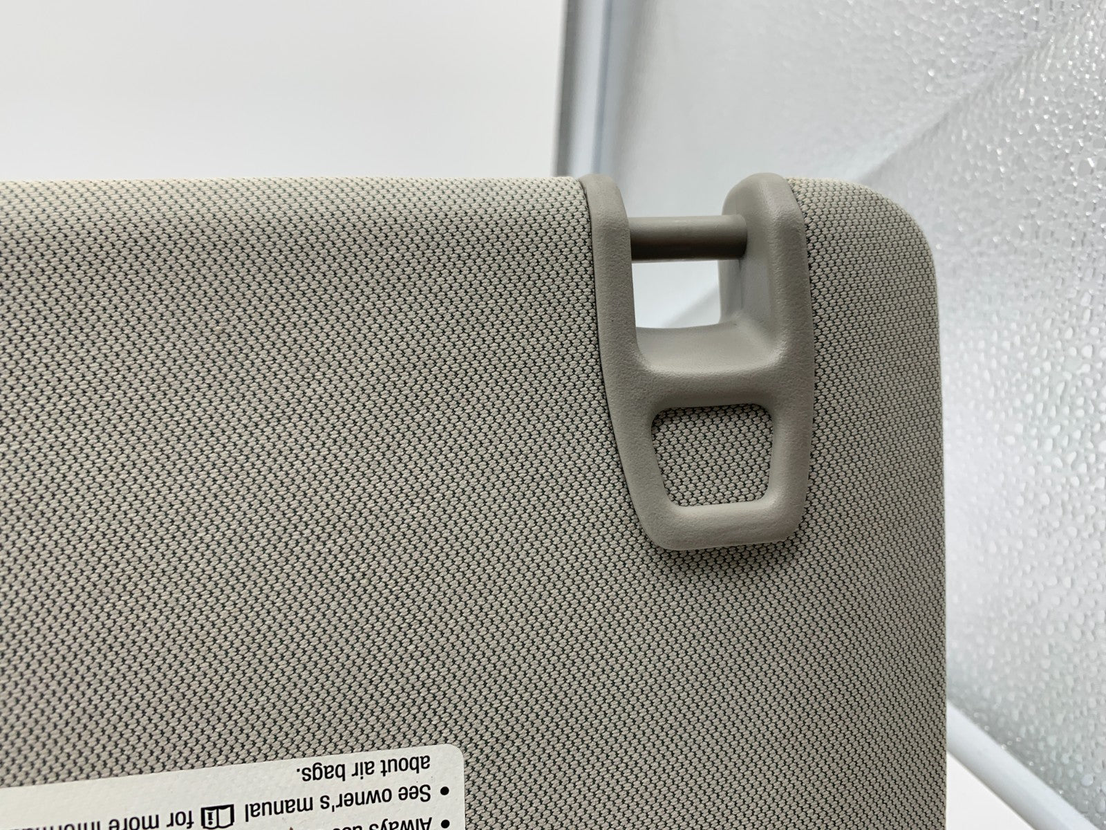 2013-2021 Buick Encore Passenger Sun Visor Gray Illuminated OEM A02B30006