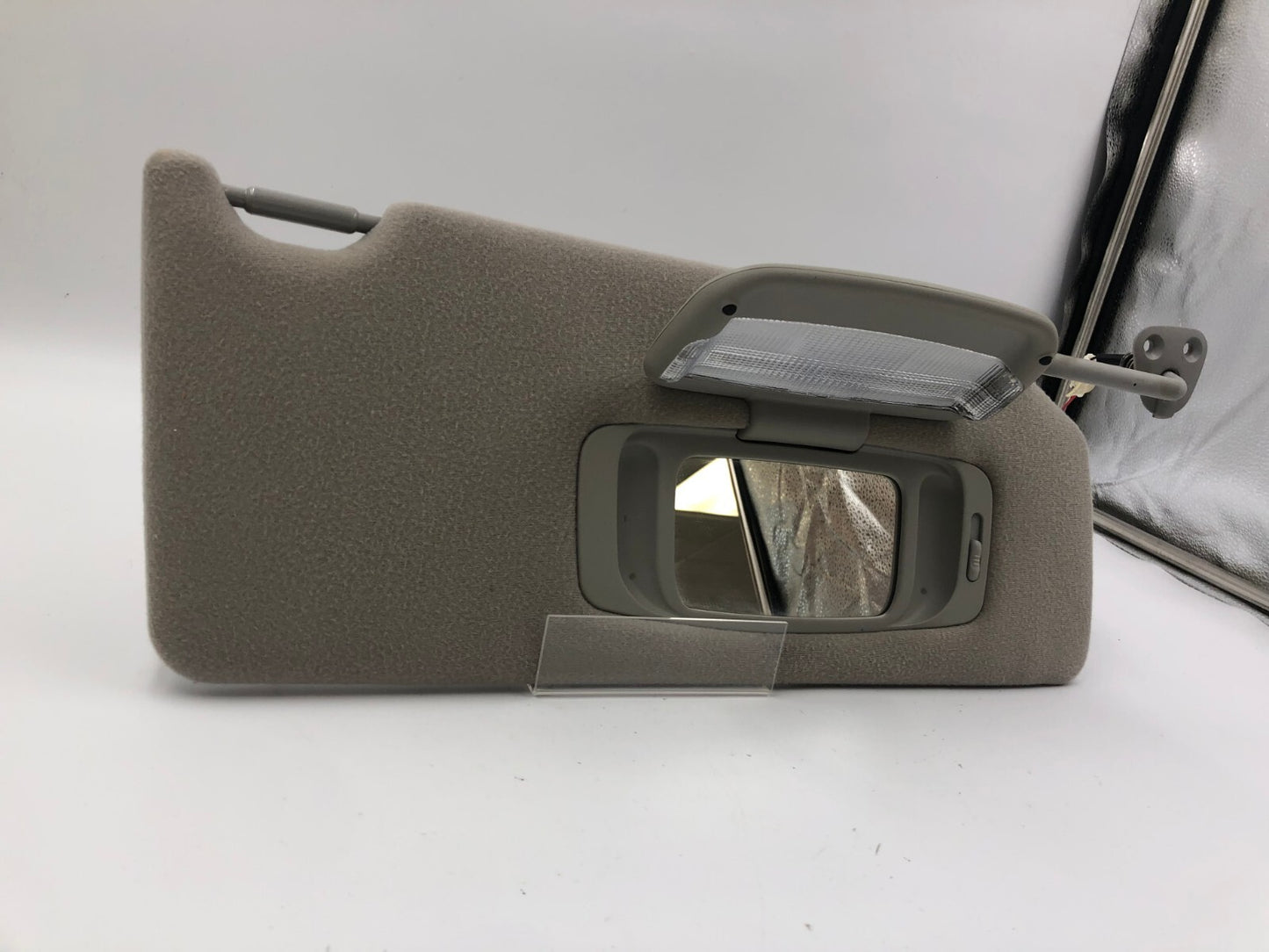 2005-2012 Toyota Avalon Passenger Sun Visor Gray Illuminated OEM C01B52024