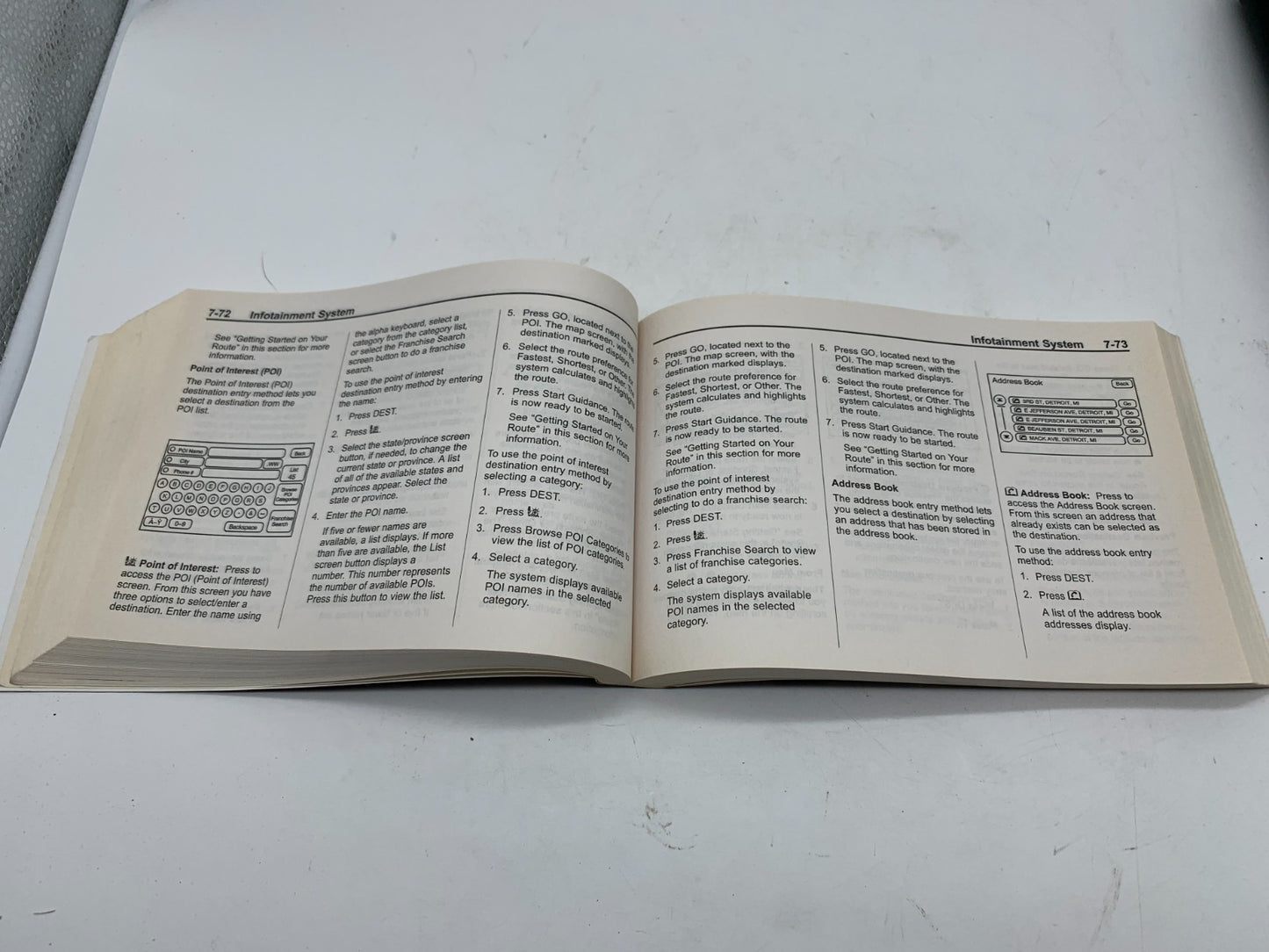 2013 Cadillac Escalade ESV Owners Manual Set with Case OEM D01B56005