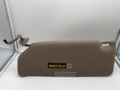 2006 Honda Ridgeline Passenger Sun Visor Brown Illumination OEM A01B28067