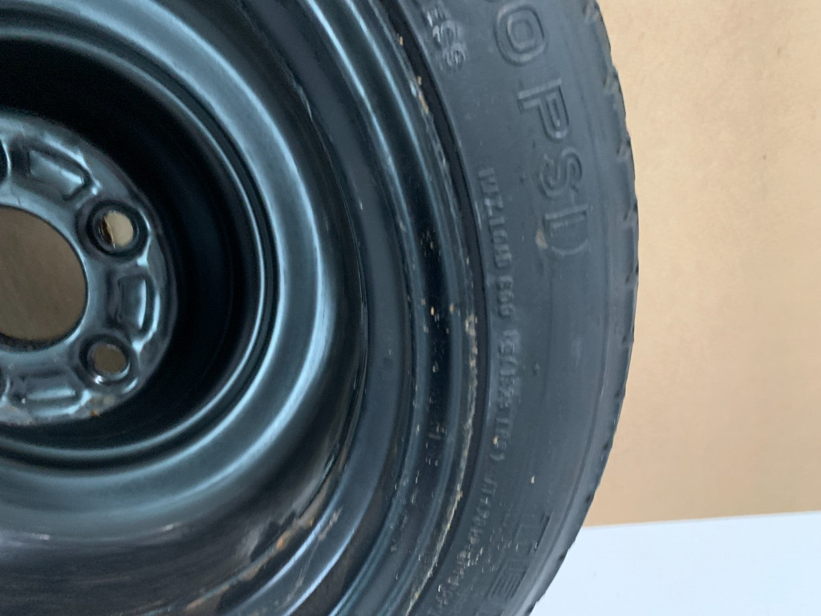 2010-2013 Mazda 3 Mazda3 15" Spare Tire Compact Donut T115/70D15 Emergency Spare