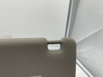 2012-2019 Chevrolet Sonic Passenger Sun Visor Gray Illuminated OEM D04B56002