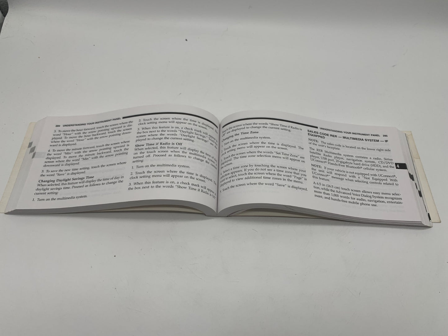 2008 Chrysler Town & Country Owners Manual Set with Case OEM
