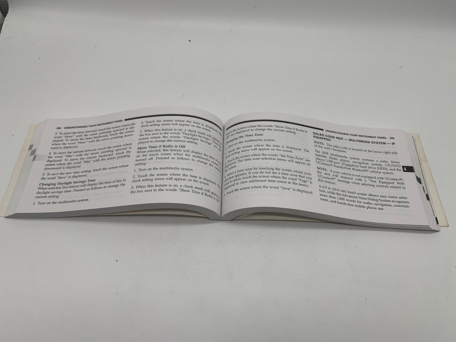 2008 Chrysler Town & Country Owners Manual Set with Case OEM
