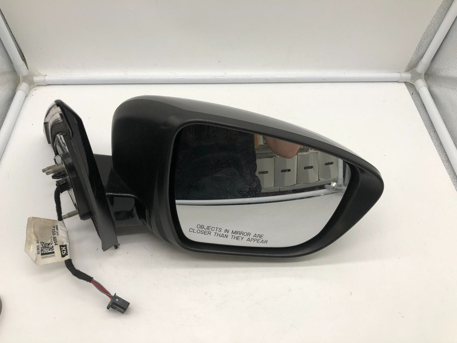 2017 Nissan Pathfinder Passenger Side Power Door Mirror Gray OEM A02B23030