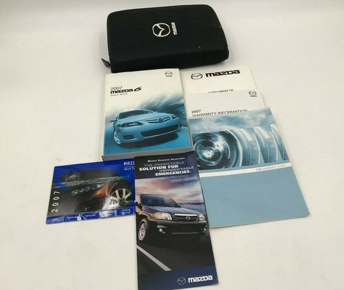 2007 Mazda 6 Owners Manual with Case OEM