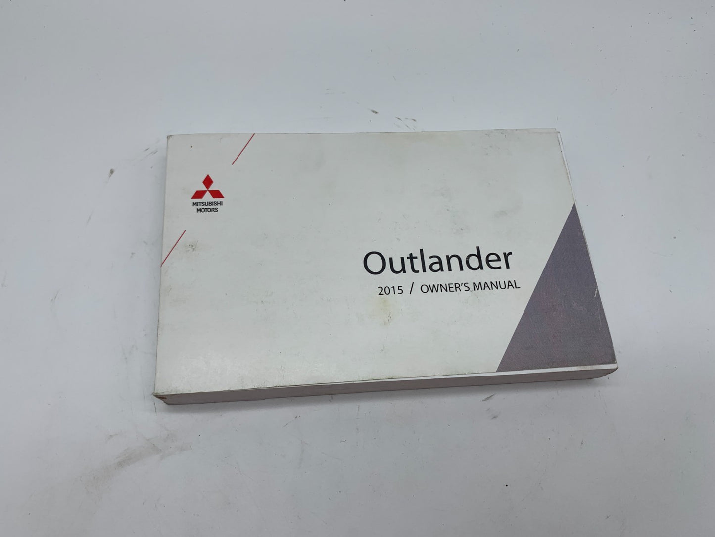 2015 Mitsubishi Outlander Owners Manual OEM D03B28010