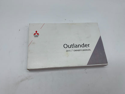 2015 Mitsubishi Outlander Owners Manual OEM D03B28010